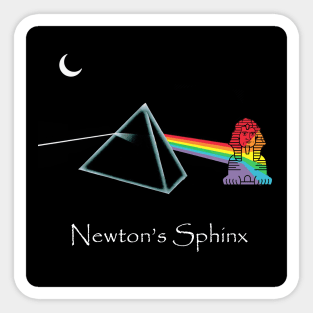 Newton's Sphinx Sticker